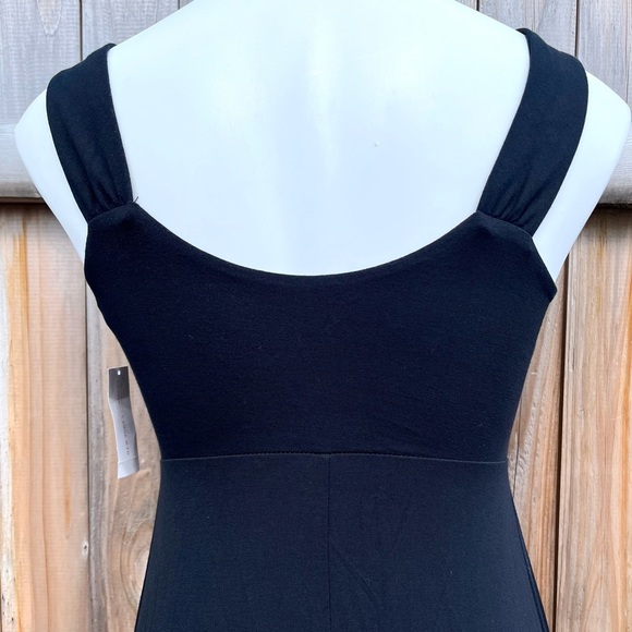 FINAL PRICE: NWT New York and Company Black Floor Length Stretchy Dress - Picture 6 of 6